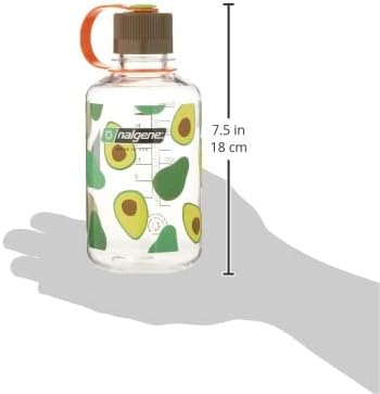 Nalgene 16 oz Narrow Mouth Water Bottle, Avocado